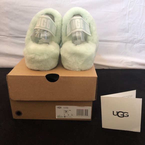 Ugg Oh Yeah Slides in retro mint color Size 8 - Picture 4 of 8